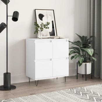 Armario blanco de madera multicapa 60x35x70 cm