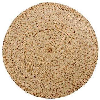 Kave Home - Alfombra Takashi Ø 200 cm Blanco