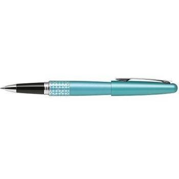 Pilot - Caja Mr Retro Pop - Rollerball - Azul Claro + Estuche De Regalo