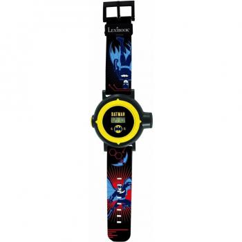 LEXIBOOK - Reloj de proyección digital de Batman con 20 imágenes