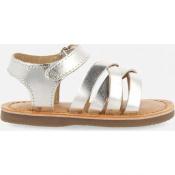 Sandalias Gioseppo Fleury - Plateadas de Piel para Bebé con Estampado de Estrellas