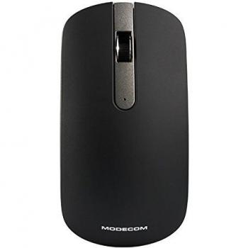 Ratón Óptico Inalámbrico MODECOM MC-WM102 Negro-Plata