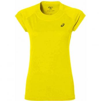 Asics Capsleeve Top, Mujer, Amarillo