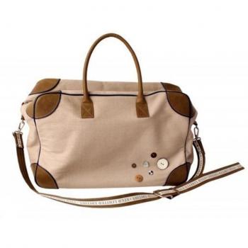 STAPELGOED - Bolsa de viaje  Naturel/Sand 24 liter
