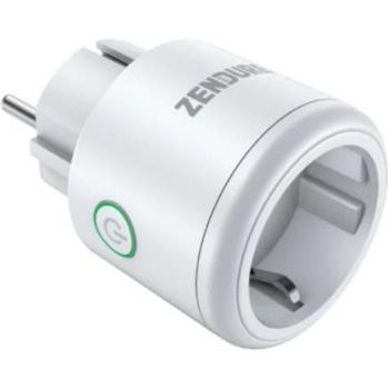 Zendure Toma de corriente con interruptor blanco