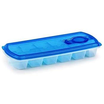 PLASTIC FORTE, Cubitera, Azul, Con tapa