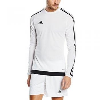 adidas Estro 15 JSY L - Camiseta para hombre, color blanco / negro, talla XL