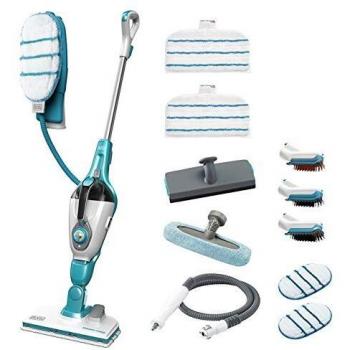 BLACK+DECKER FSMH13101SM Mopa a vapor 10 en 1 de 1300W 500 ml