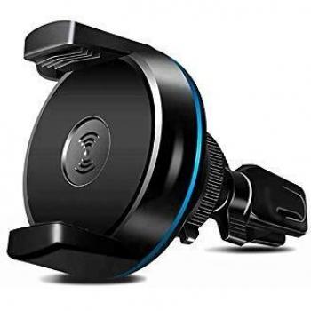 Wave Concept Soporte para Coche Aero-Qi con tecnología Qi para Rejilla de ventilación