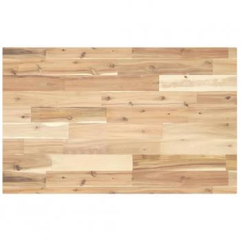 Tablero Escritorio Madera Maciza Acacia Sin Tratar 140x50x4 Cm Marrón