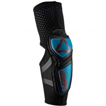Leatt La codera Contour está diseñada con una Carcasa Dura y una Espuma de Impacto 3D Que Ofrece una excelente protección Mixta, Unisex Adulto, 5019200120, Azul/Negro, S/M