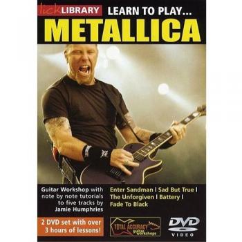 Metallica Guitar Mastery DVD: Learn to Play with Roadrock International