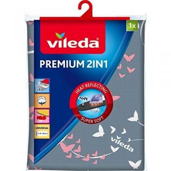 Vileda Premium 2in1 Funda de Planchar 3 Capas Metalizada