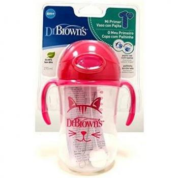 Mi primer vaso con pajita Dr. Brown´s 300ml.