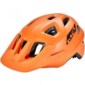 MET Casco L(57-60), Adultos Unisex, Naranja (Echo Naranja)