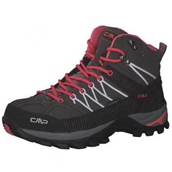 Botas de Trekking CMP Rigel Mid WP para Mujer Gris-Coral