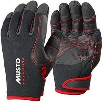 2016 Musto Performance Winter Long Finger Gloves BLACK AS0594 Sizes- - Medium
