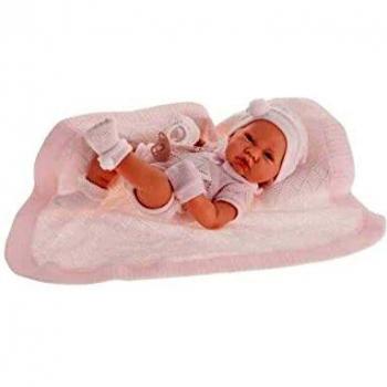 AJR Muñecas Antonio Juan Recién Nacido Toquilla Niña