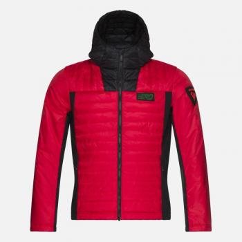 Rossignol Chaqueta Hero Hybrid Light Rojo - Chaqueta de esquí, diseño híbrido, color rojo, ligera, aislante, con tecnología de transpiración y elasticidad para mayor comodidad en actividades deportivas