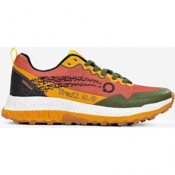 Atom by Fluchos AT158 TERRA V2 LOW DENSITY ORANGE - Zapatillas trail running de hombre, modelo AT158, color naranja, diseño bajo en densidad