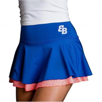 Falda de pádel y tenis para mujeres Alas BB by Belén Berbel - Azul, Talla XL