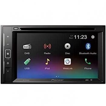 Auto radio Pioneer AVH-2400DAB Multimedia DVD Receiver with 6.2 WVGA Display, and Built-in Bluetooth