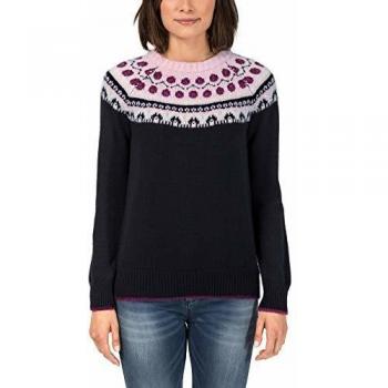 Timezone Norwegain Pullover suéter, Azul