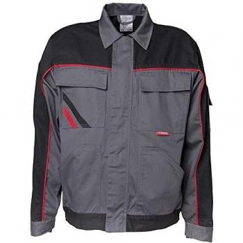 Planam 2312 Chaqueta, Grigio/Nero, 56