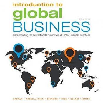 Cengage Learning Global Business Fundamentals: Navigating International Environments & Core Functions