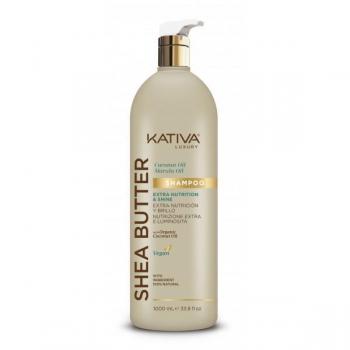 Kativa Shea Butter Shampoo 1000mL with Coconut & Marula Oil