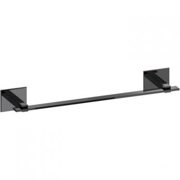 Toallero de barra BELTRAN 10771 MONACO Cromo Negro 36cm Adhesivo