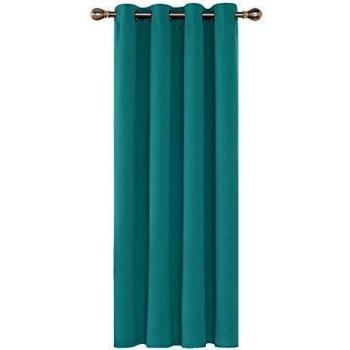 Deconovo Cortinas Salón, Habitación de Ventanas, Opacas con Aislamiento Térmico, con Ojales, 140x260 cm