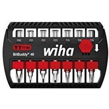 Wiha BitBuddy Juego de Puntas para Destornillador 8 Piezas