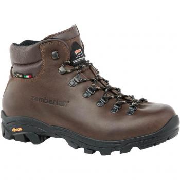 Zamberlan 309 New Trail Lite GTX Hiking Boots, UK 12 / EU 47 Chestnut - Leather, Water Repellent, Colour: Waxed Chestnut