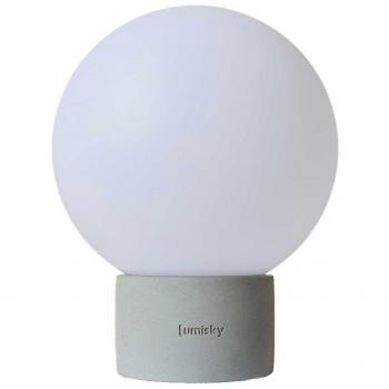 Lámpara de mesa táctil LED efecto hormigón gris H25CM Terra Concrete