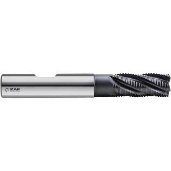 Izar 45549 Fresa Frontal Desbaste Fino PMX, TIALN-TOP, 6644, DIN 844 NR-F, 5Z, 25.00 mm Diámetro Corte