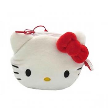 Monedero Peluche Hello Kitty 3D Oficial Kuromi Color Negro