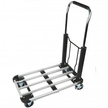 Brüder Mannesmann Werkzeuge aluminio carretilla de transporte con ladefläche extraíble, 1 pieza, m00935