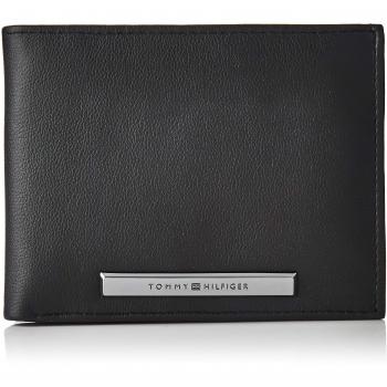 Tommy Hilfiger CORP PLAQUE CC FLAP AND COINHombreMonederosNegro