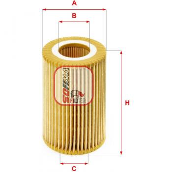 Filtro de aceite SOFIMA S 5074 PE