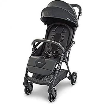 Silla de Paseo Plegable Leclerc Baby Hexágono - Negro Carbón
