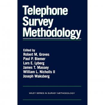 Metodología de Encuestas Telefónicas, por Robert M. Groves - Edición en Rústica