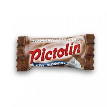 Caramelos Pictolín Chocolate Nata sin Azúcar 1 kg