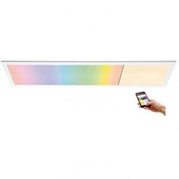 Panel LED Smart Home Zigbee Amaris 120x30cm 35W 2500lm RGBW Blanco Mate