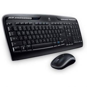 Logitech MK330 Teclado Inalámbrico con Diseño Griego y Color Negro