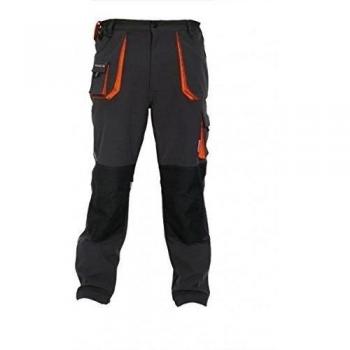 Terratrend Job 20132 – 56 – 6210 tamaño 56 Softshell pantalones – camuflaje/gris/negro