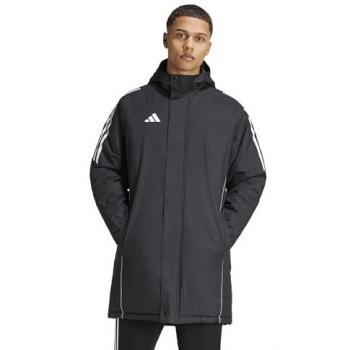 Adidas Tiro 24 Parka Chaqueta con Capucha Entrenamiento Fútbol Negro (L)