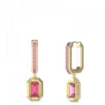 Pendientes Guess JUBE04252JWYGFCT-U Hashtag Guess - Pendientes de la marca Guess, modelo JUBE04252JWYGFCT-U, diseño moderno y elegante, fabricados en metal con acabado en tono dorado,