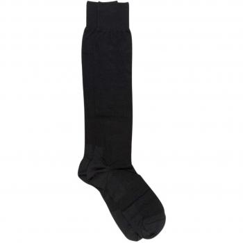 ZD ZERO DEFECTS Calcetín Corto de Lana Ejecutivo - Color Negro - Talla ünica