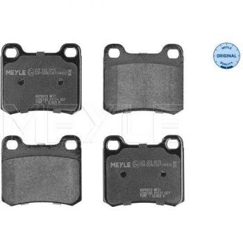 Pastillas de freno MEYLE 025 206 8715 para MERCEDES-BENZ Classe C, 124 Series, 201 Series, Classe E - Juego de 4